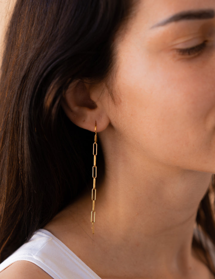 Paperclip Earrings