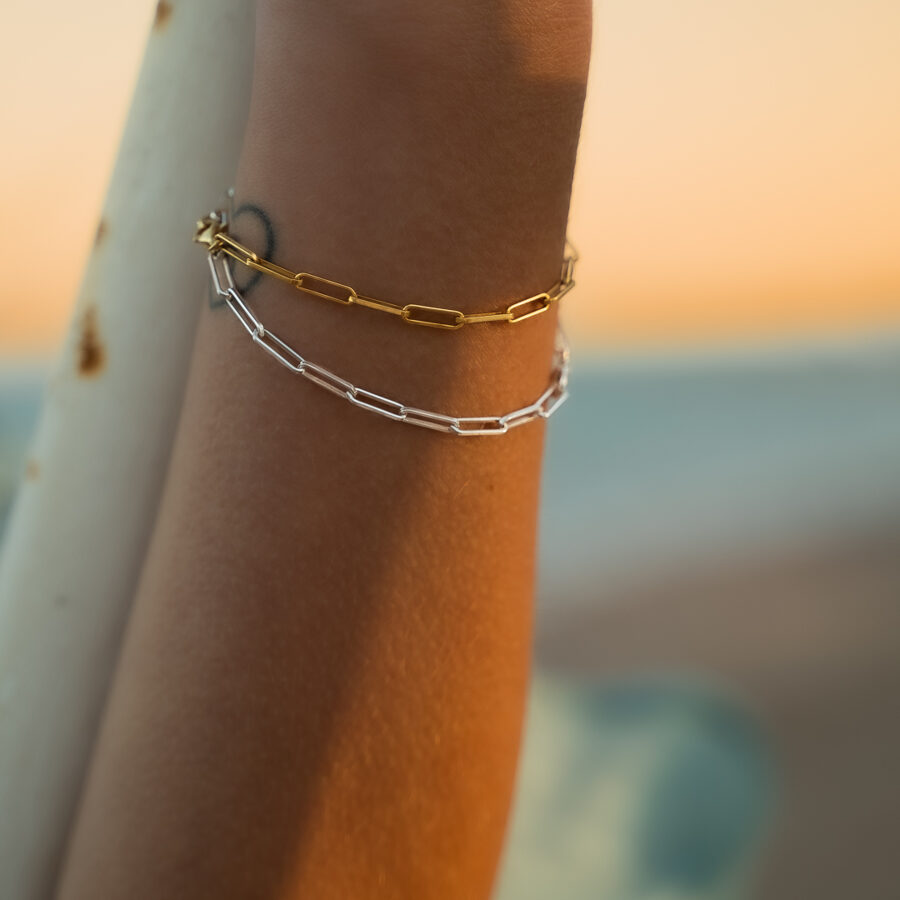 MODA Paperclip Bracelet