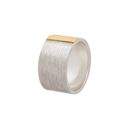 HELEN Sterling Silver and Gold Ring