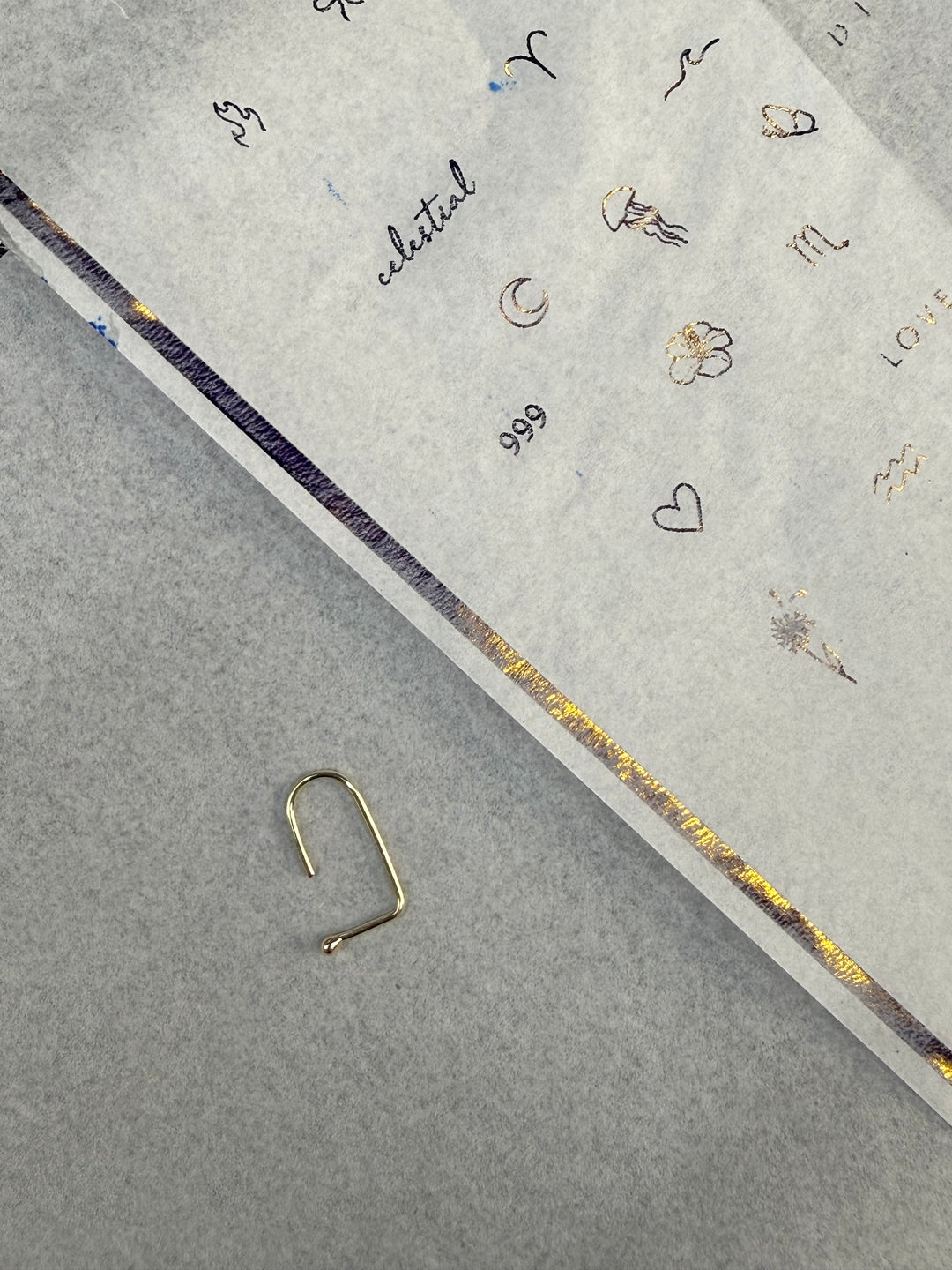 CONTOUR No.1 single earring