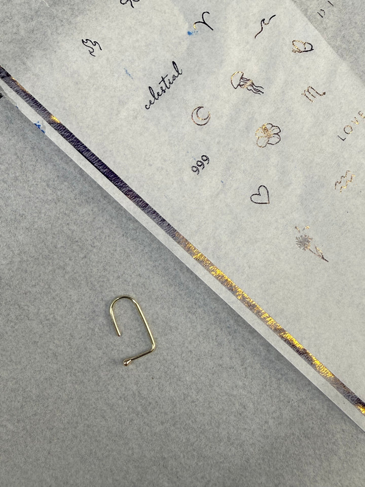 CONTOUR No.1 single earring